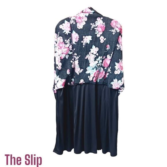 TORRID NEW Plus Size Mini Gauze Lace-Up Floral Skater dress. - Picture 9 of 16